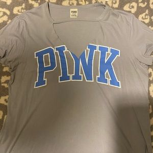 Pink campus tee